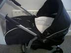 SILVERCROSS PRAM / pushchair 3d black in excellent....